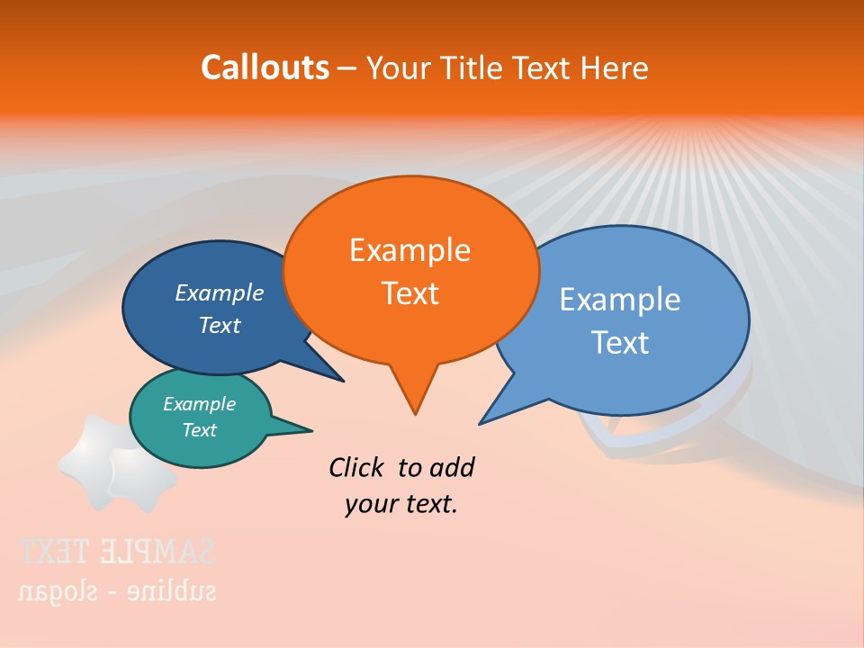 Banner Blank Business PowerPoint Template
