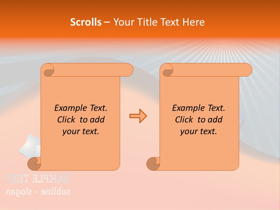 Banner Blank Business PowerPoint Template