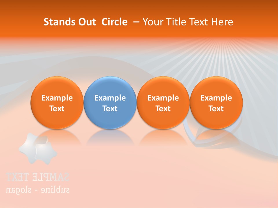 Banner Blank Business PowerPoint Template