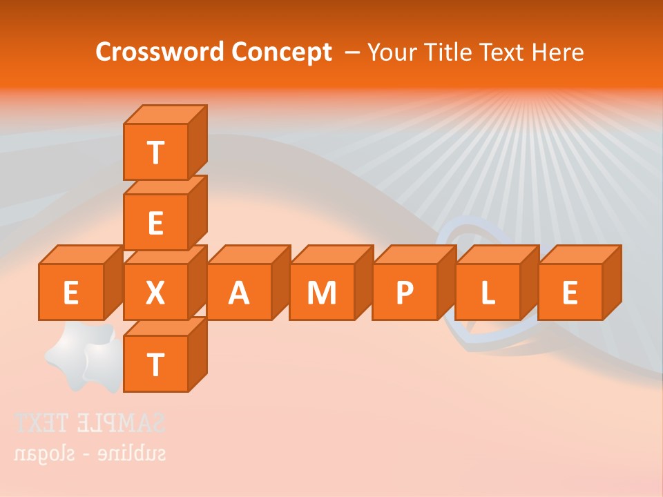Banner Blank Business PowerPoint Template