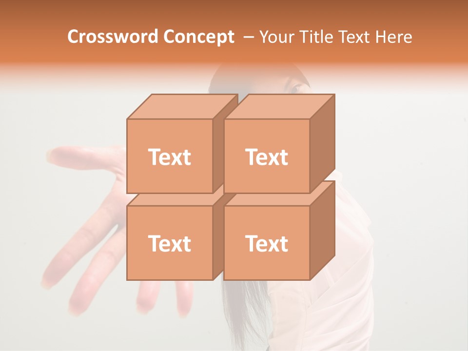 Secretary College Young PowerPoint Template