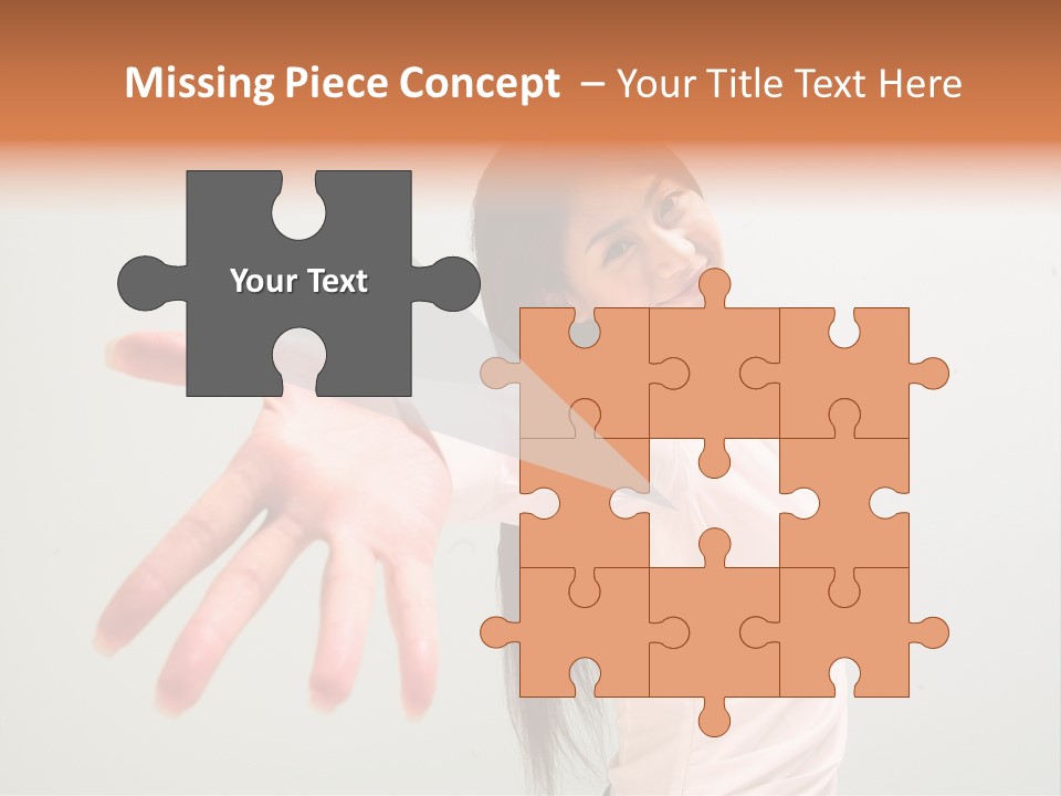 Secretary College Young PowerPoint Template