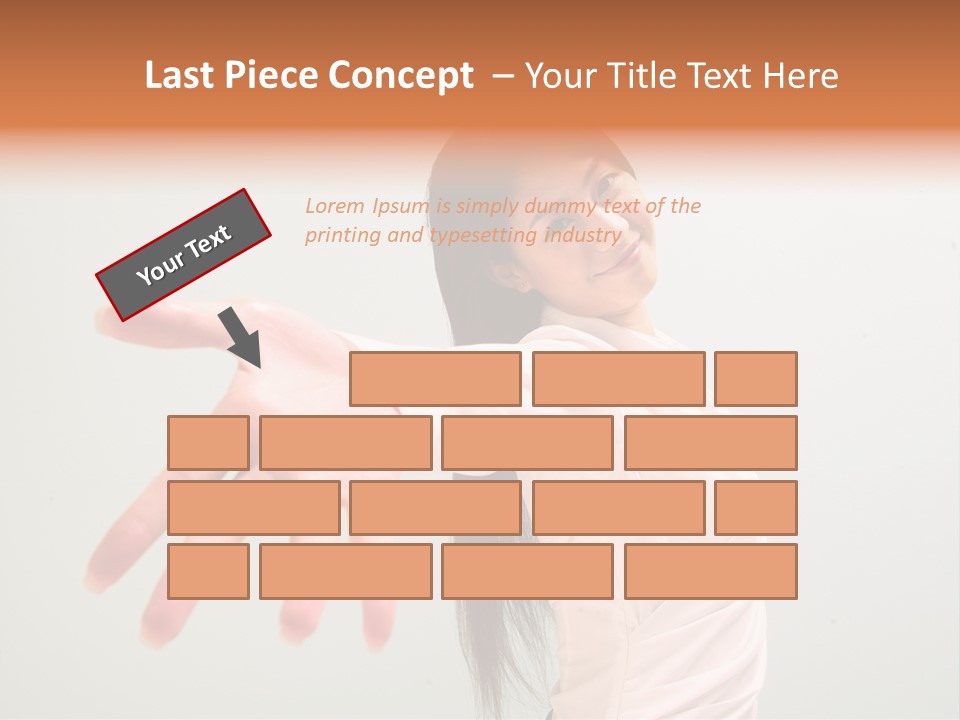 Secretary College Young PowerPoint Template