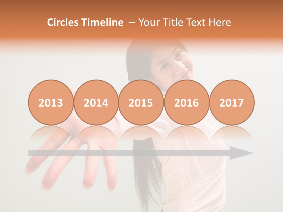 Secretary College Young PowerPoint Template