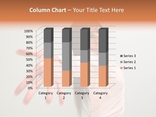 Secretary College Young PowerPoint Template