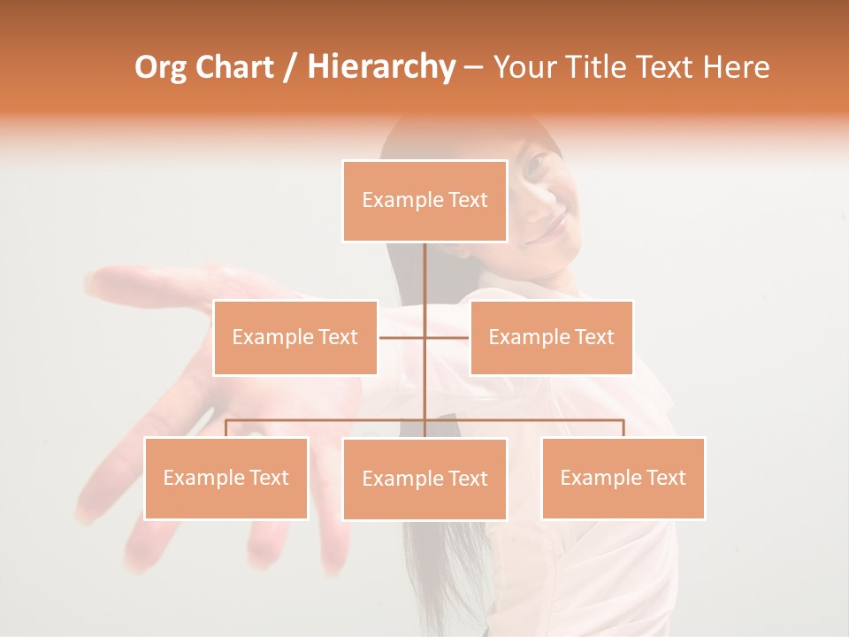 Secretary College Young PowerPoint Template