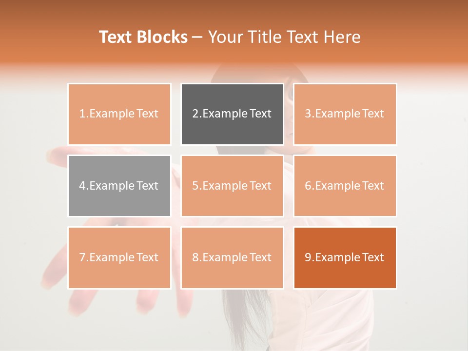 Secretary College Young PowerPoint Template