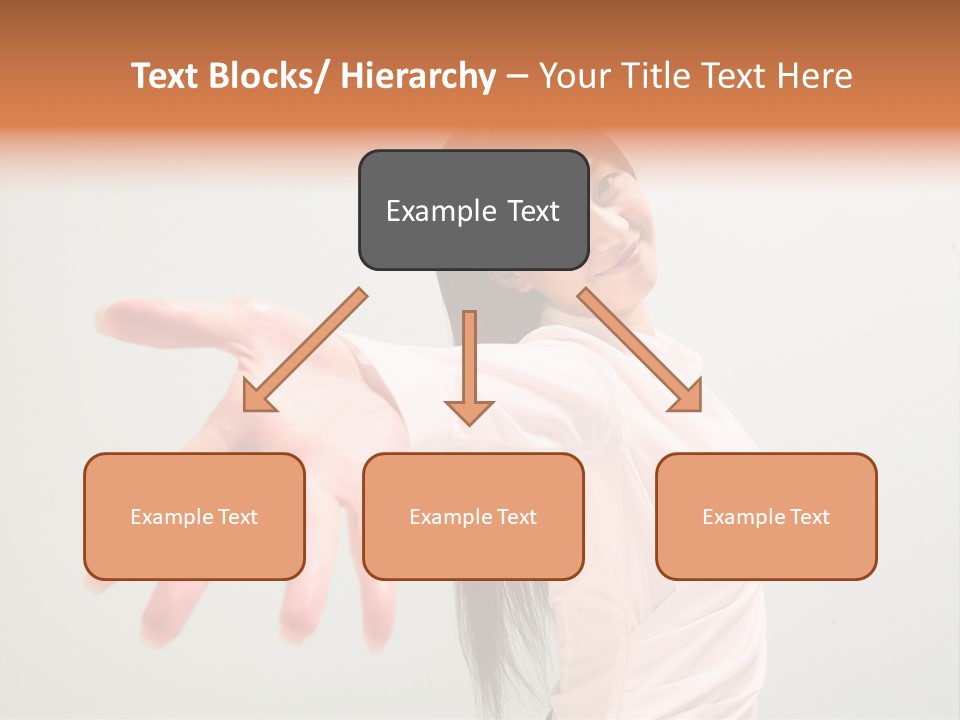 Secretary College Young PowerPoint Template