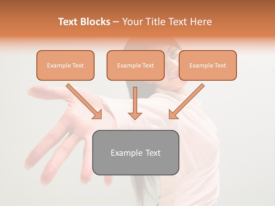 Secretary College Young PowerPoint Template