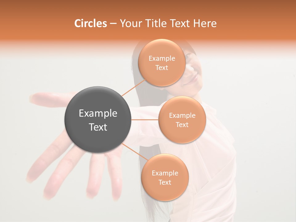 Secretary College Young PowerPoint Template