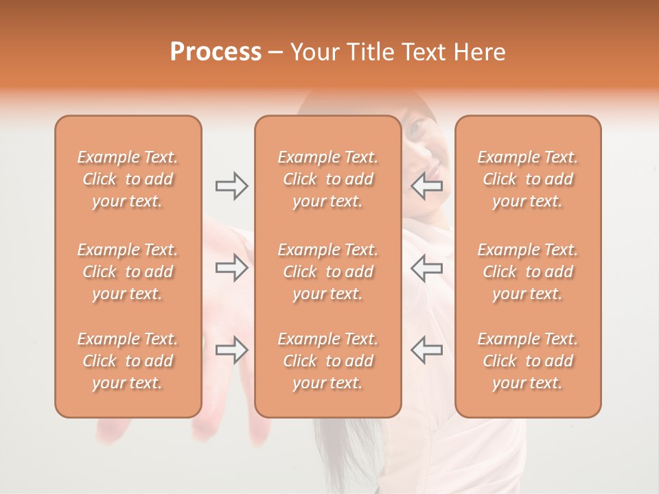 Secretary College Young PowerPoint Template