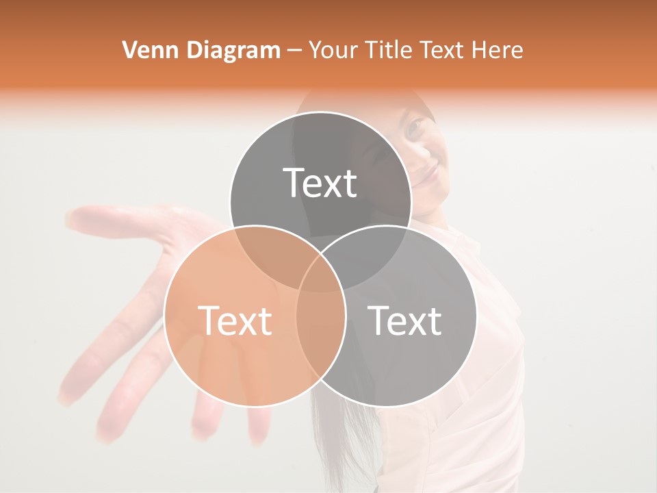 Secretary College Young PowerPoint Template