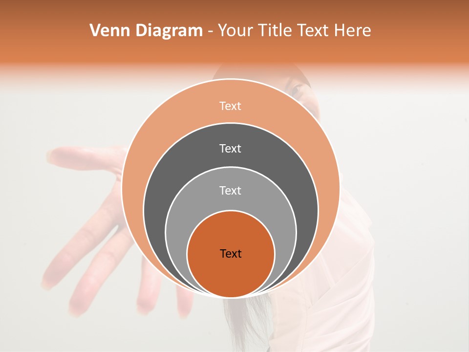 Secretary College Young PowerPoint Template