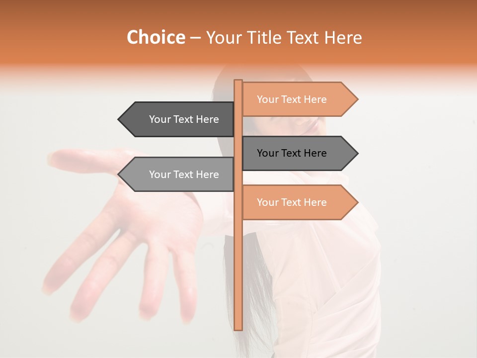 Secretary College Young PowerPoint Template
