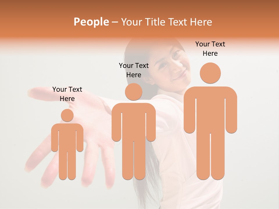 Secretary College Young PowerPoint Template