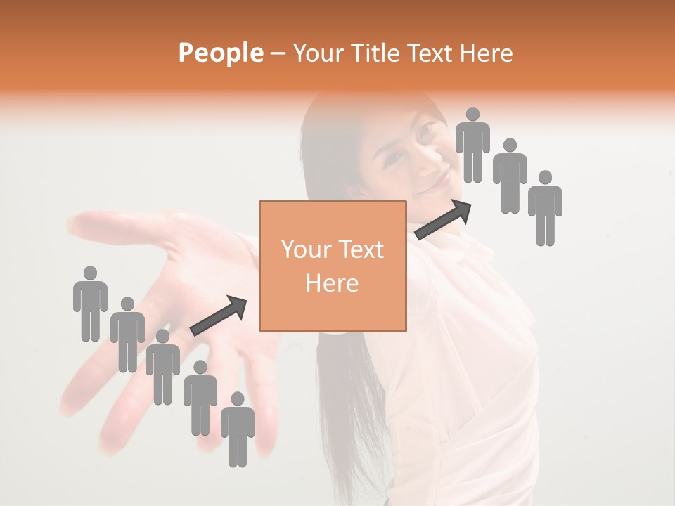 Secretary College Young PowerPoint Template