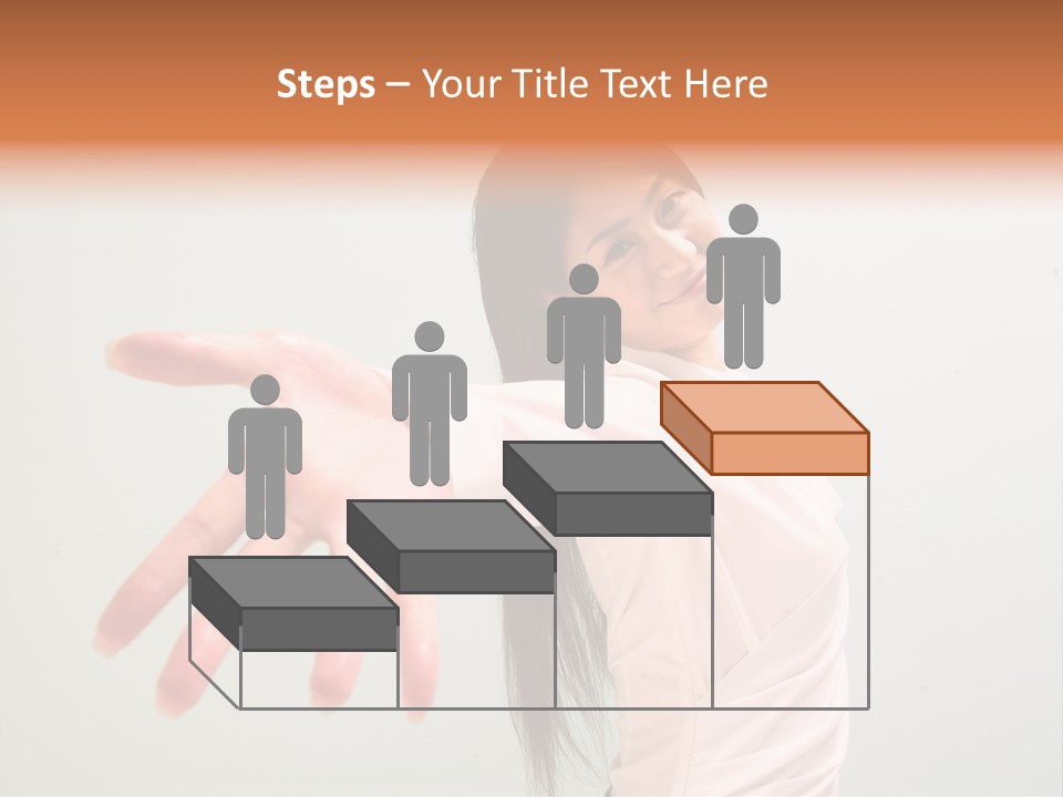 Secretary College Young PowerPoint Template