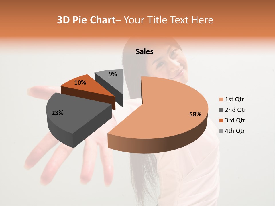 Secretary College Young PowerPoint Template
