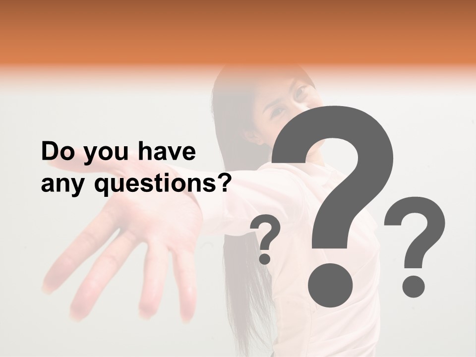 Secretary College Young PowerPoint Template