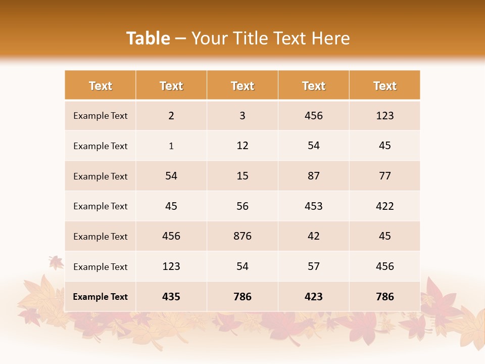A Heart Surrounded By Leaves On A White Background PowerPoint Template