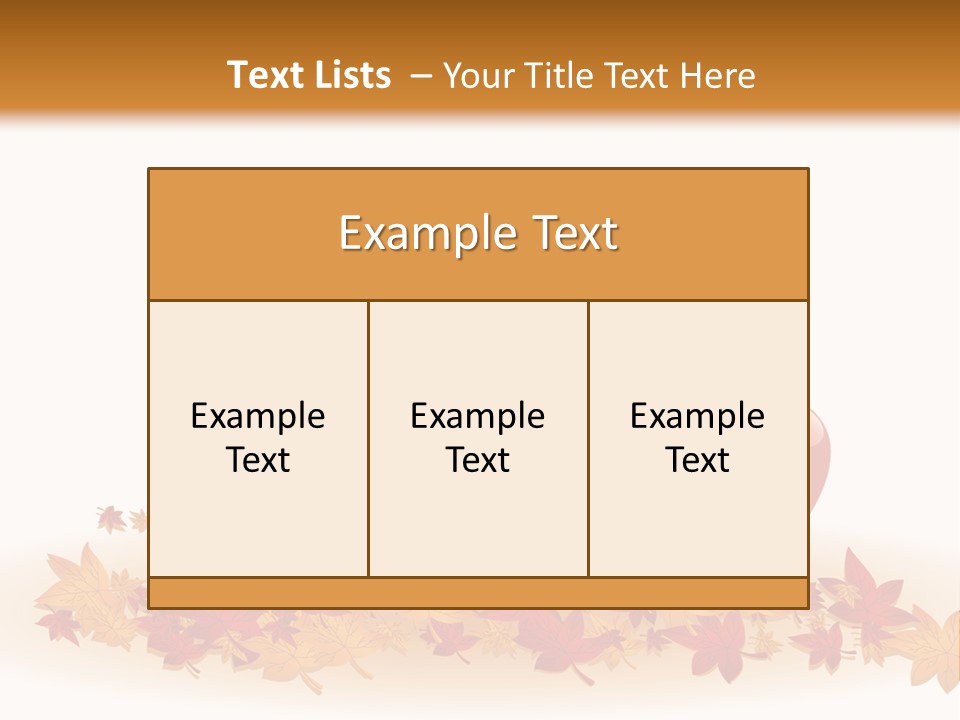 A Heart Surrounded By Leaves On A White Background PowerPoint Template
