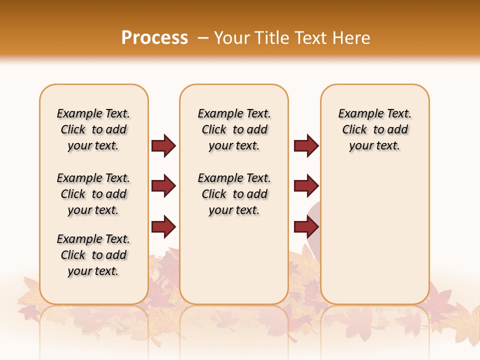 A Heart Surrounded By Leaves On A White Background PowerPoint Template