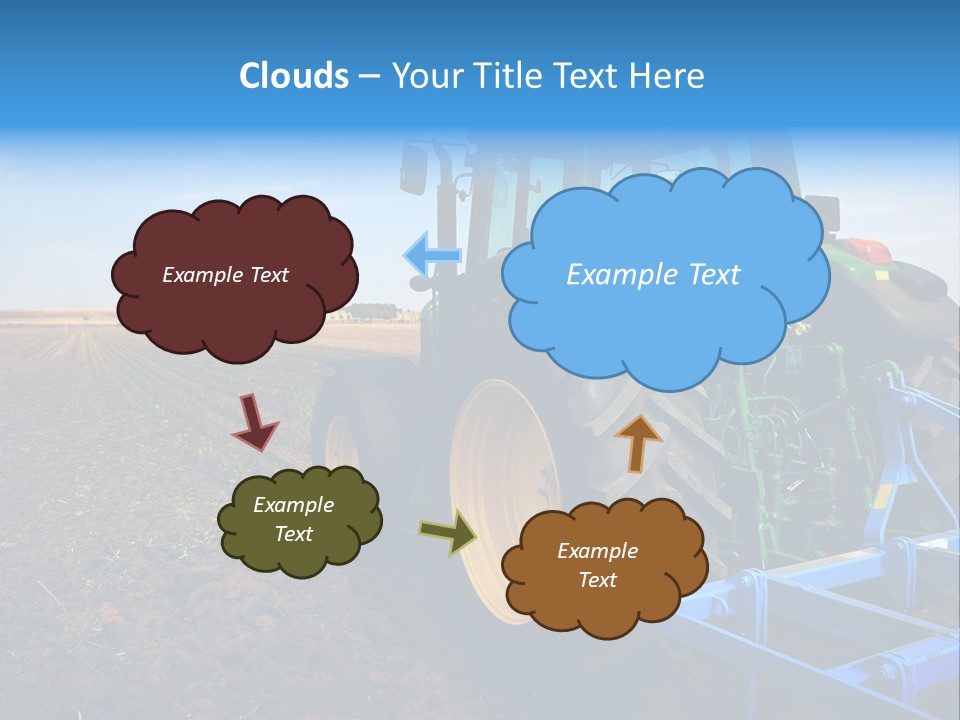 Portrait Beauty Storm PowerPoint Template