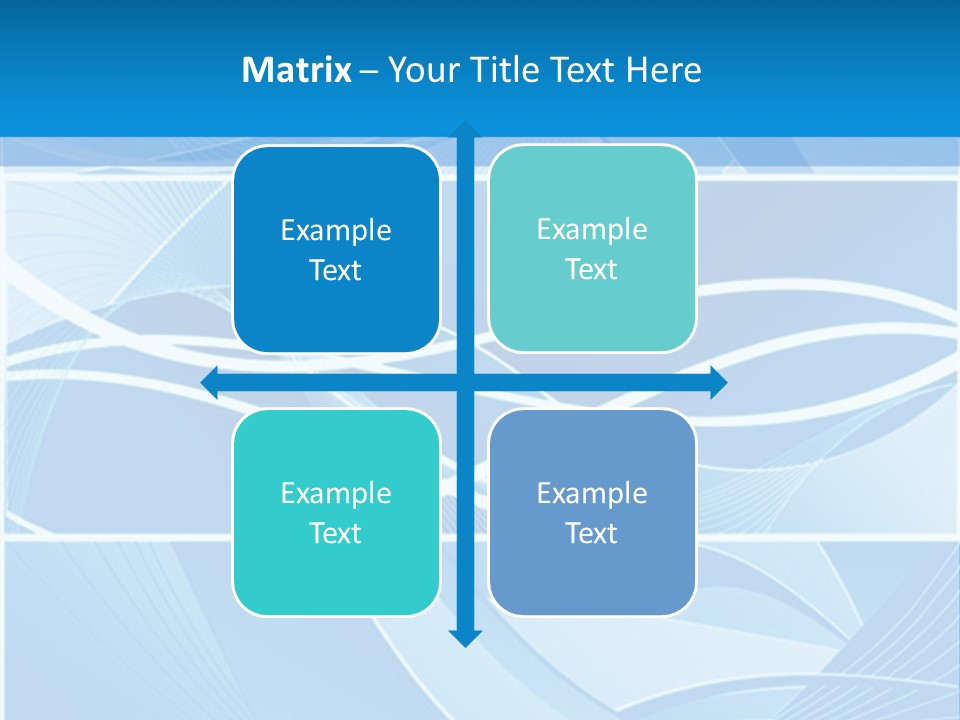 Shape Wave Metal PowerPoint Template
