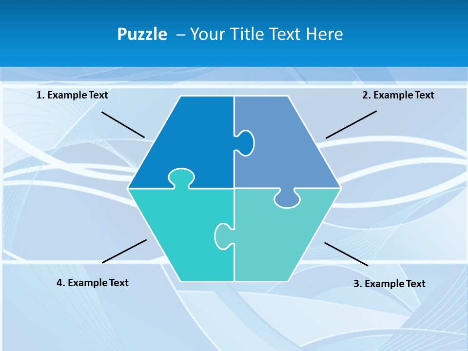 Shape Wave Metal PowerPoint Template