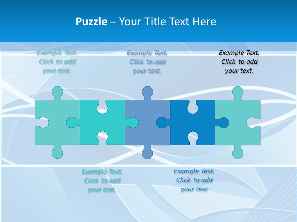 Shape Wave Metal PowerPoint Template