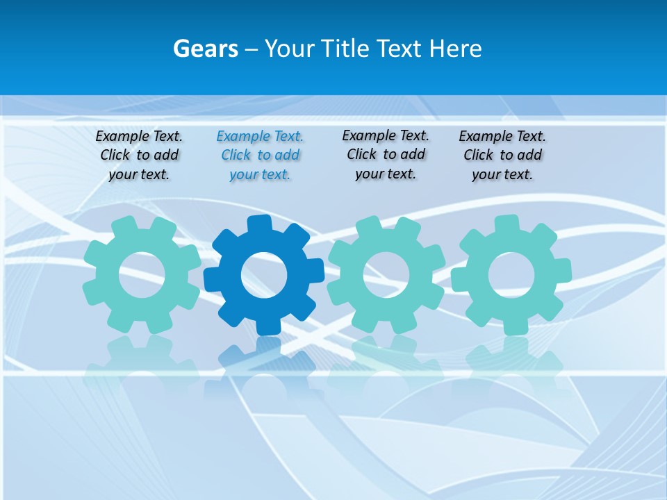 Shape Wave Metal PowerPoint Template