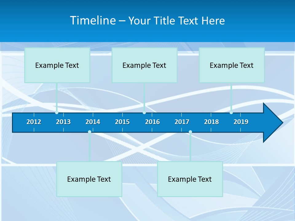 Shape Wave Metal PowerPoint Template