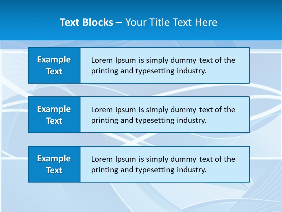 Shape Wave Metal PowerPoint Template