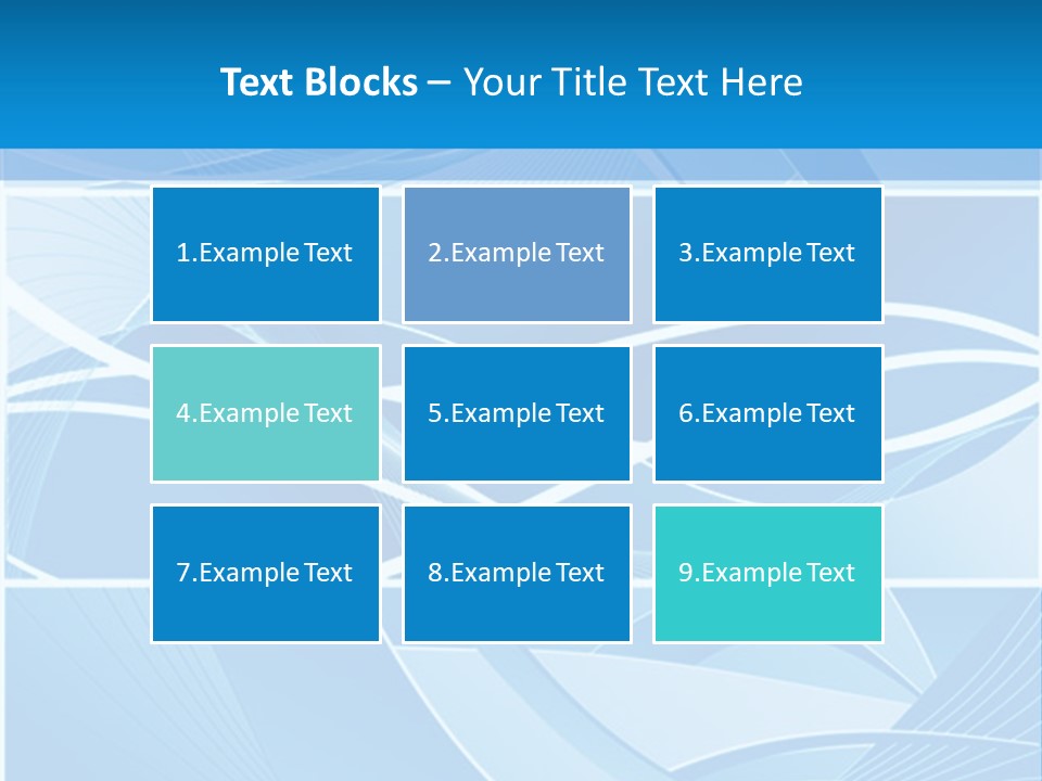 Shape Wave Metal PowerPoint Template