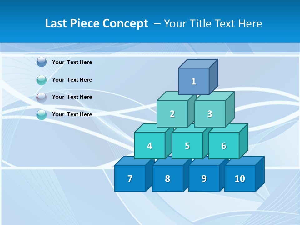 Shape Wave Metal PowerPoint Template