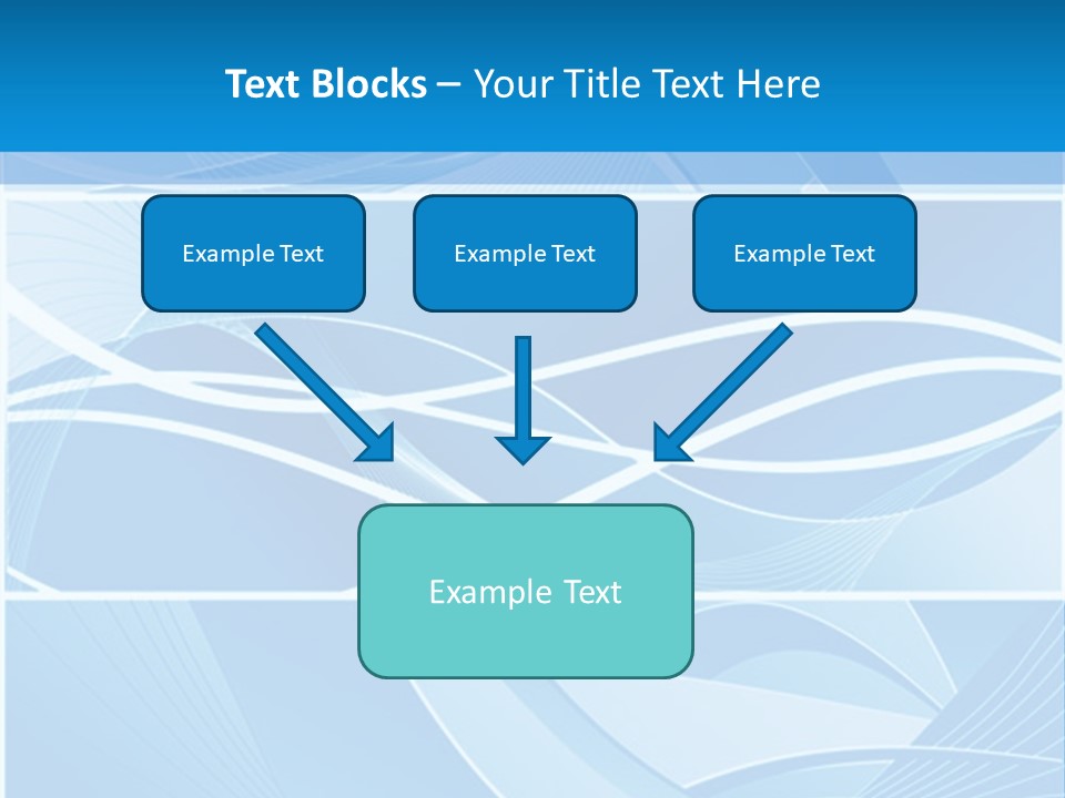 Shape Wave Metal PowerPoint Template