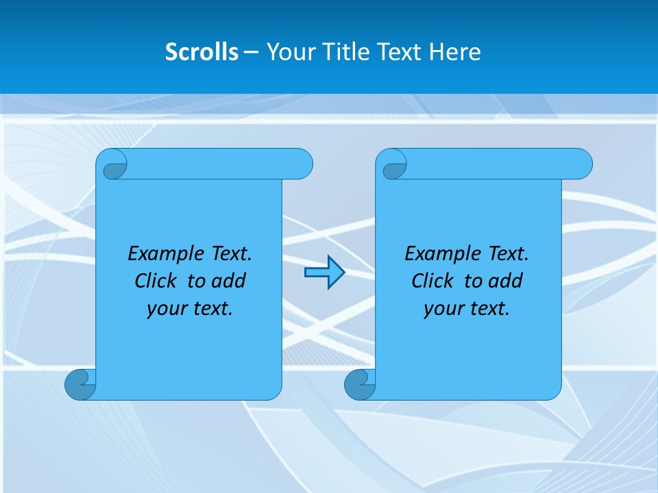 Shape Wave Metal PowerPoint Template
