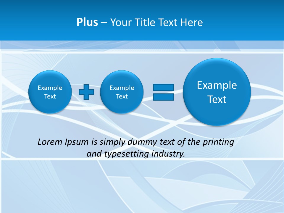 Shape Wave Metal PowerPoint Template