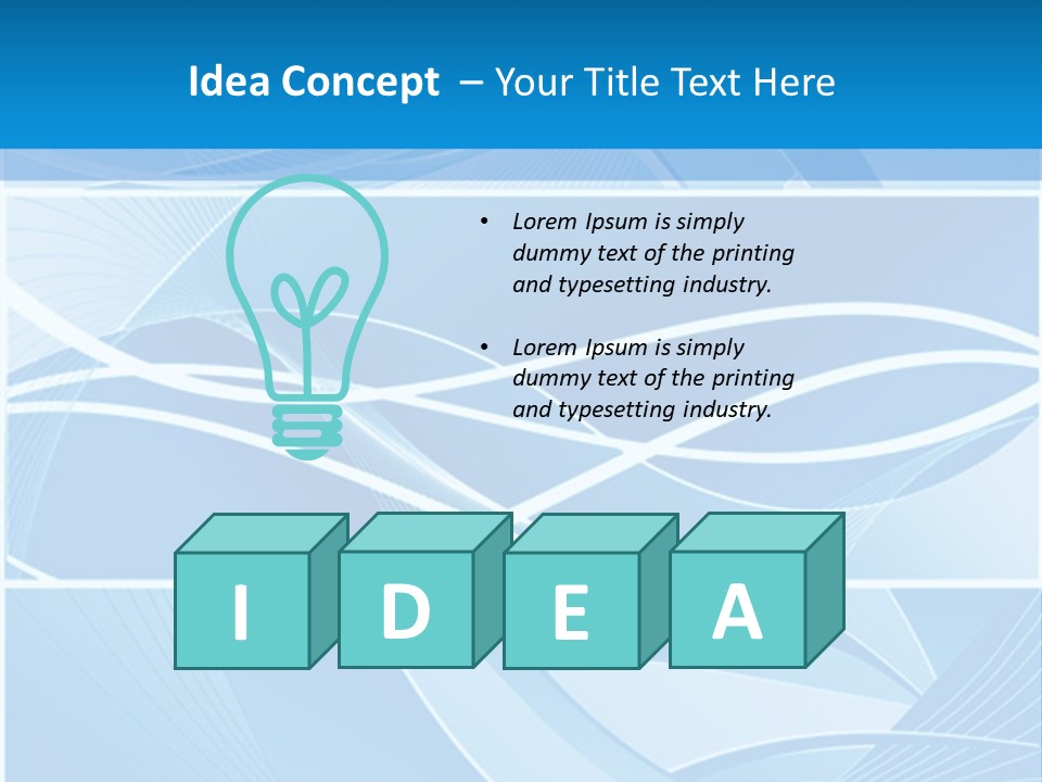 Shape Wave Metal PowerPoint Template