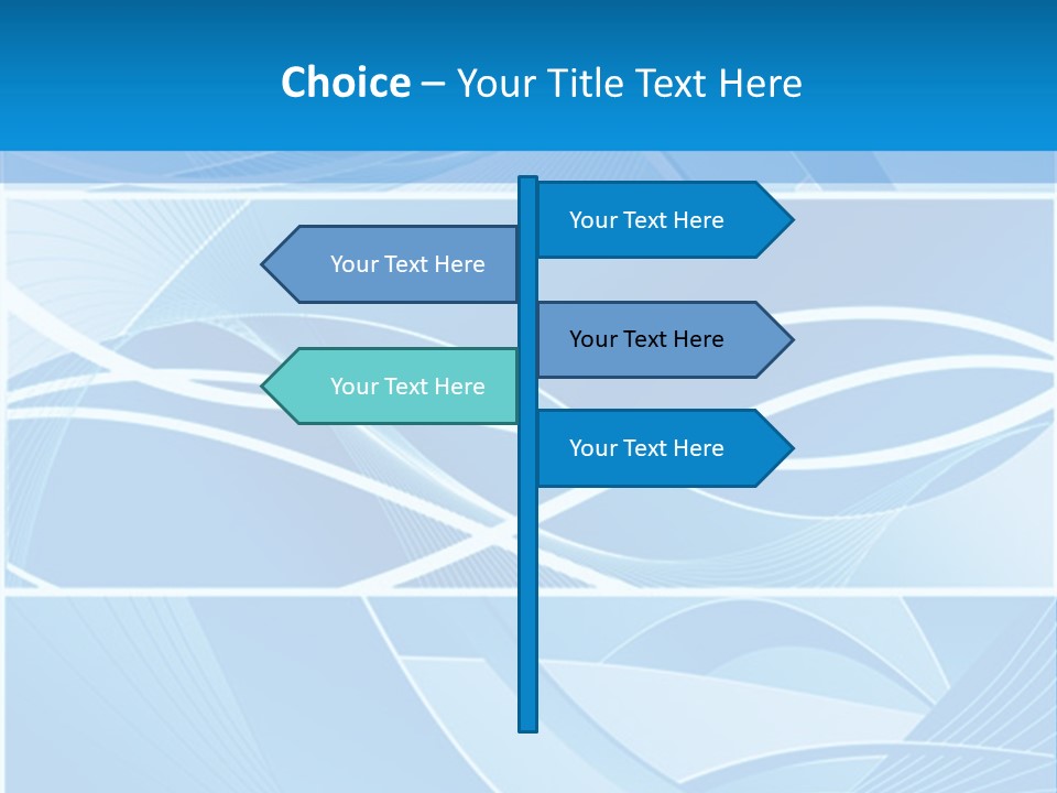Shape Wave Metal PowerPoint Template