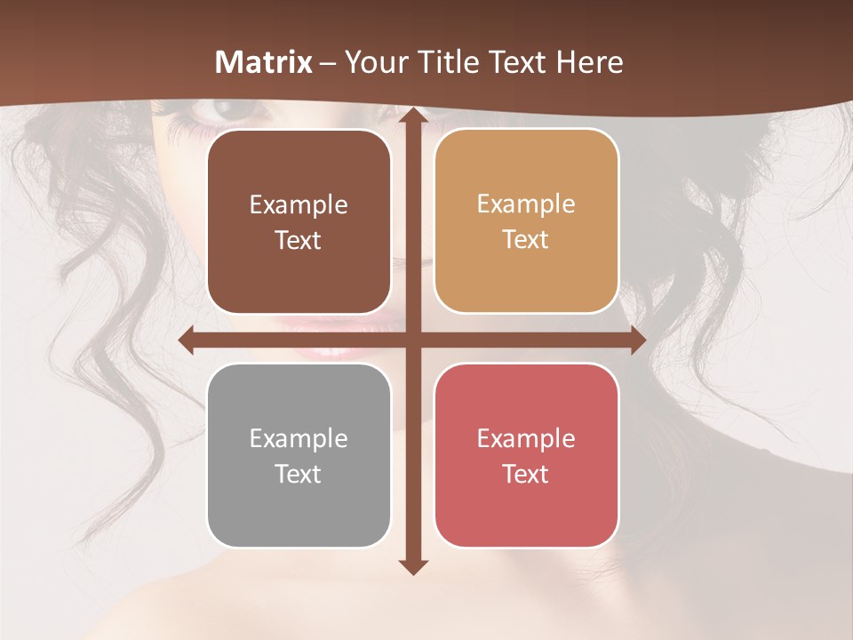 Closeup Glamour Make PowerPoint Template