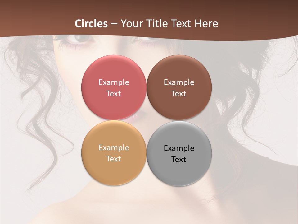 Closeup Glamour Make PowerPoint Template