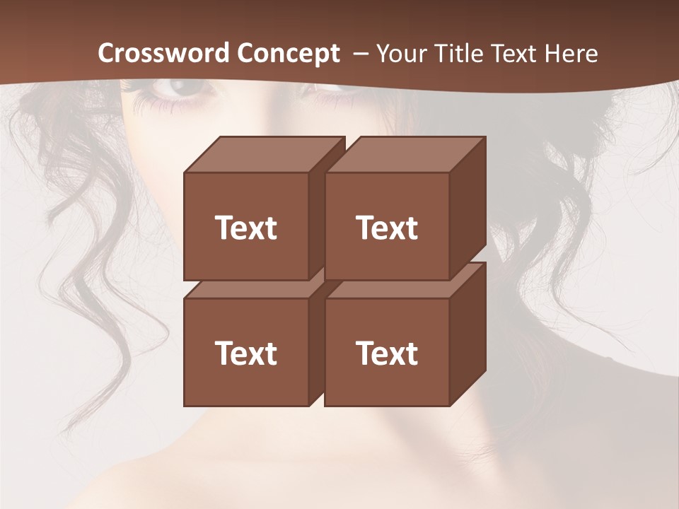 Closeup Glamour Make PowerPoint Template