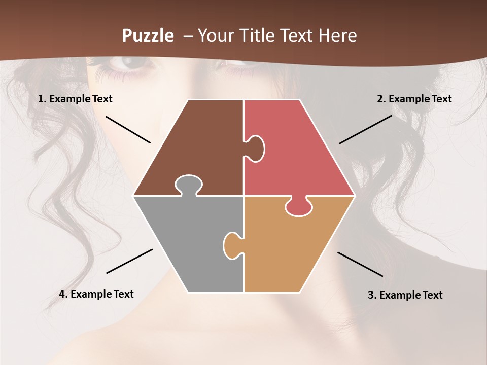 Closeup Glamour Make PowerPoint Template
