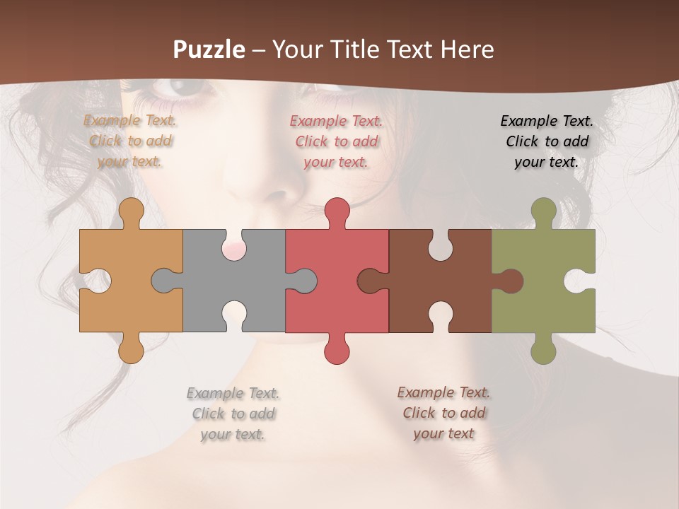 Closeup Glamour Make PowerPoint Template