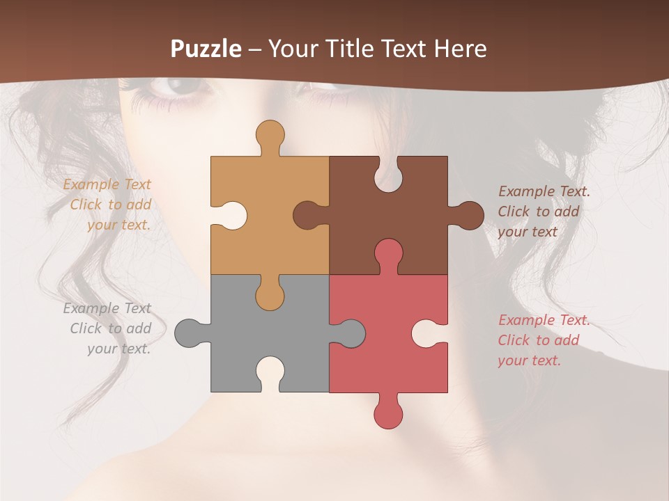 Closeup Glamour Make PowerPoint Template