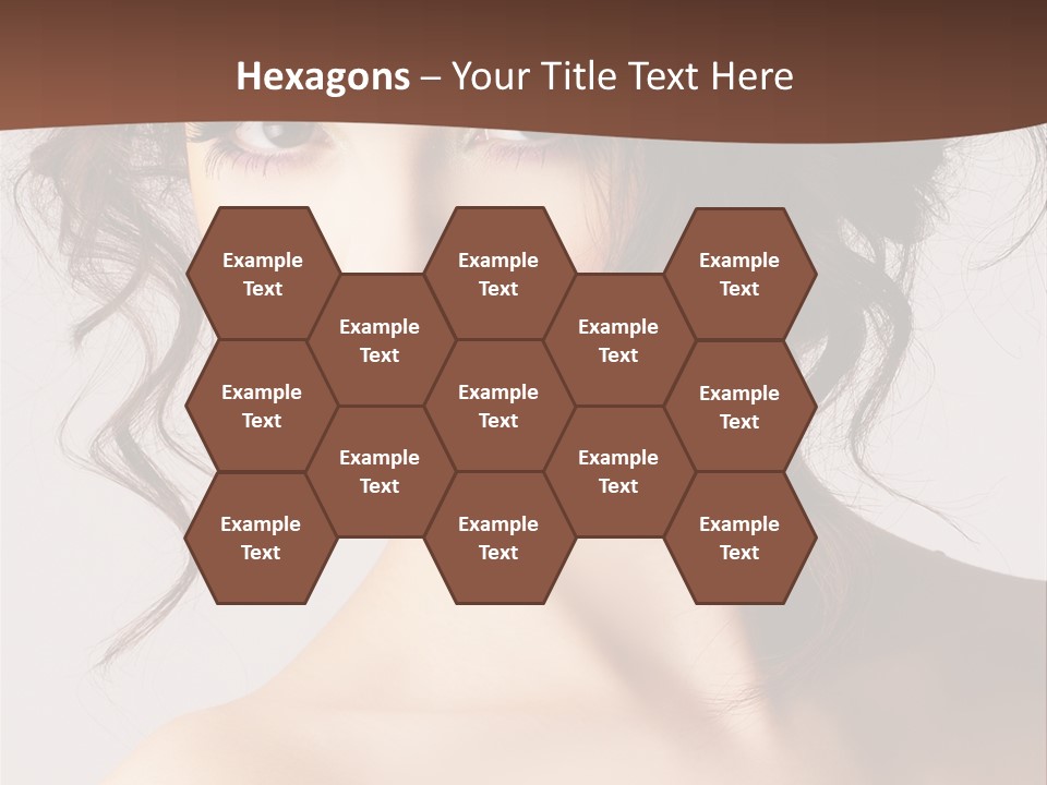 Closeup Glamour Make PowerPoint Template