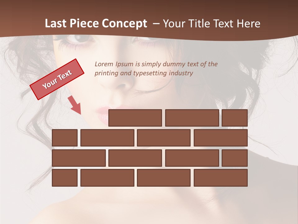 Closeup Glamour Make PowerPoint Template