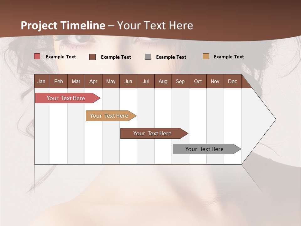 Closeup Glamour Make PowerPoint Template