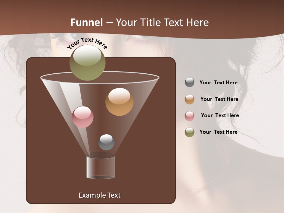Closeup Glamour Make PowerPoint Template